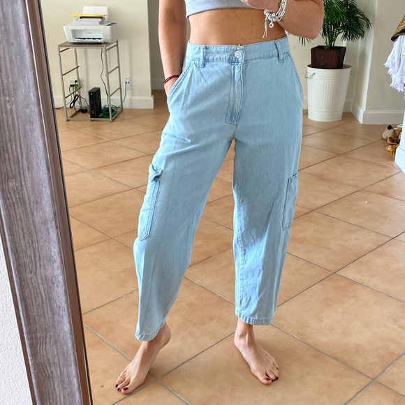 Zara Pants - Zara denim pants M